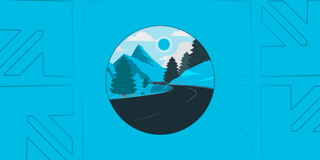 Engaging image representing 'Road Trip Ideas and Destinations', inviting blog readers to explore travel options and the best cars for their adventures.