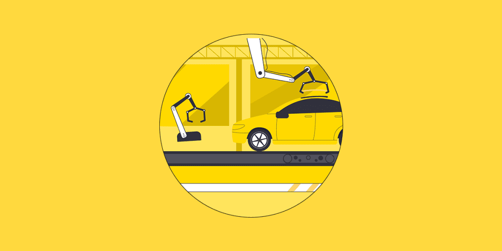 Informative icon set for 'Car Industry News and Updates', providing a snapshot of the latest happenings in the automotive world, ideal for dealer blogs.