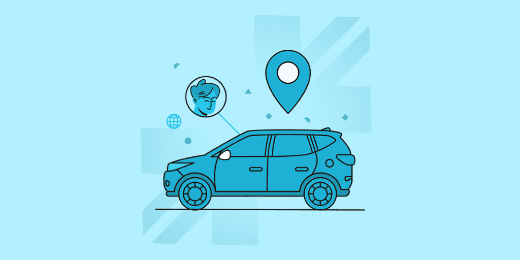 Detailed graphic on 'Car Technology and Trends', showcasing modern vehicle features, a forward-thinking topic for car dealership blog ideas.